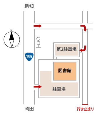 駐車場の案内図