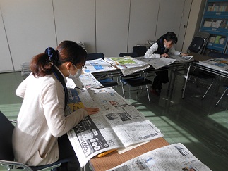 保存期間の過ぎた新聞は・・・