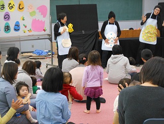 あかちゃんもニコニコでした。